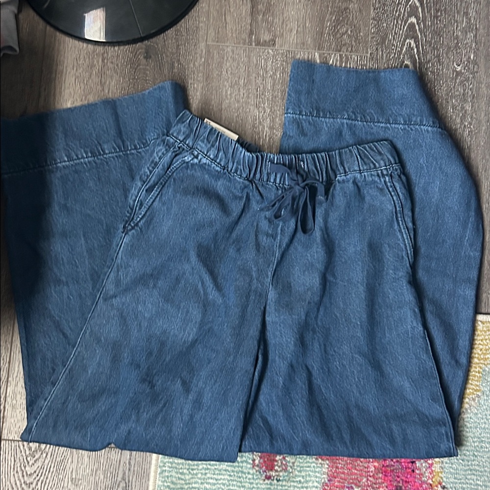 Z Supply Indigo Weston Luxe Soft Denim Pants - Picture 8 of 8